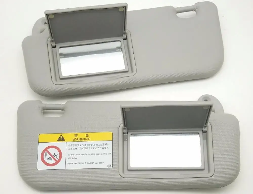 Автомобильная верхняя консоль интерьер солнцезащитный козырек с зеркалом