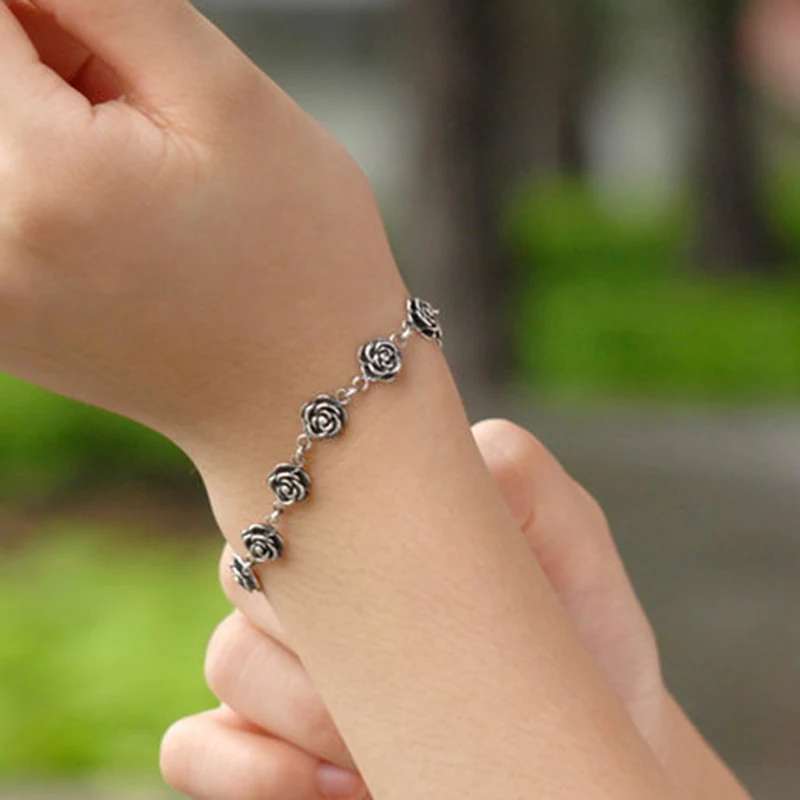 

NEW 100% 925 Sterling Silver Spanish Bear Jewelry Women bracelet102 Original Fashion Original Jewelry Gift Free Delivery