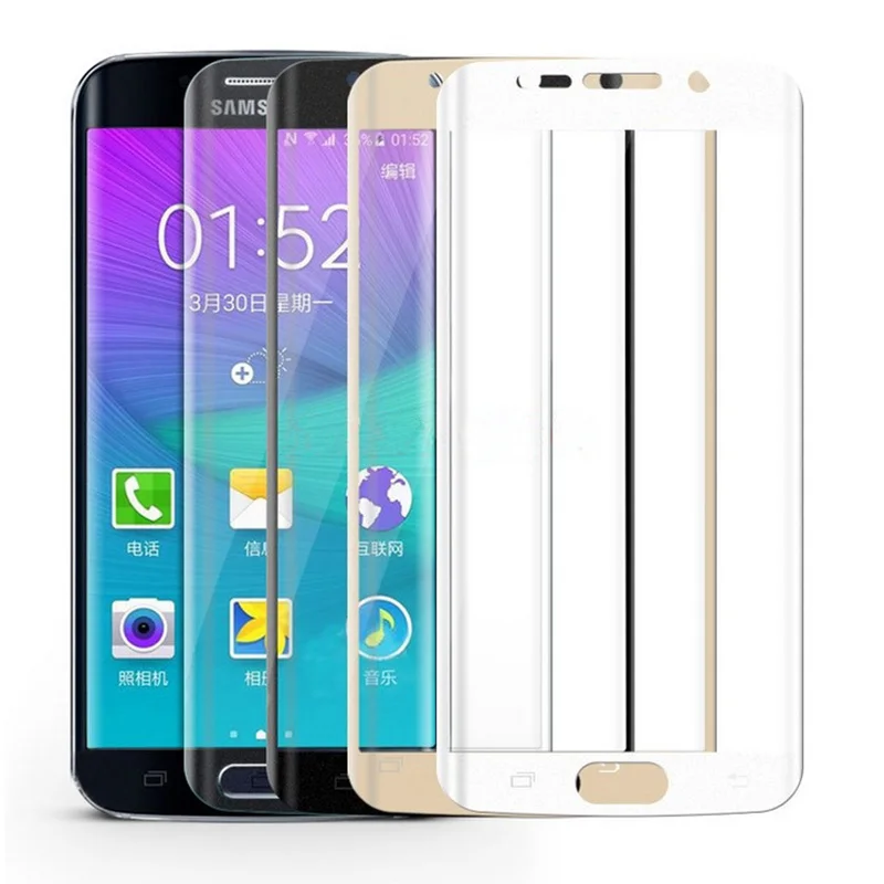 JGKK полный клей 3D ПЭТ пленка мягкая защитная для экрана Samsung Galaxy S7 Edge полное