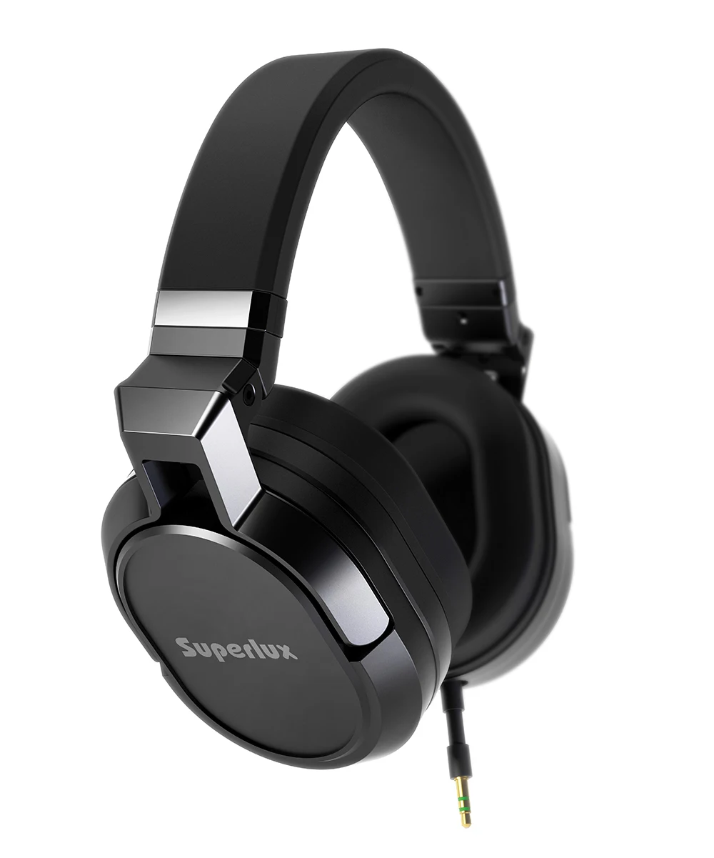 Superlux HD685 Складная гарнитура высокого разрешения стерео музыкальные наушники в линии управления наушников кабель с микрофоном