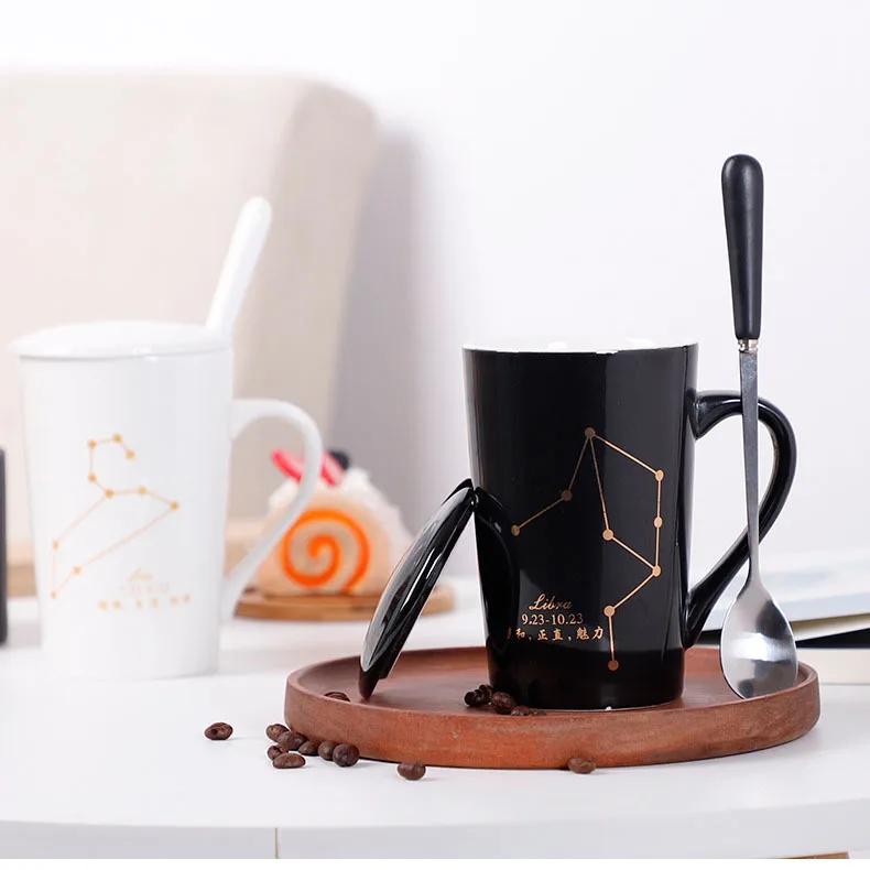 12 знаков зодиака оригинальная Золотая керамическая креативная трендовая