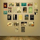 Ретро-стиль, винтажная тарелка, настенный паб, домашнее искусство, Декор, автомобиль, железный постер, квадраты, Оловянная металлическая табличка