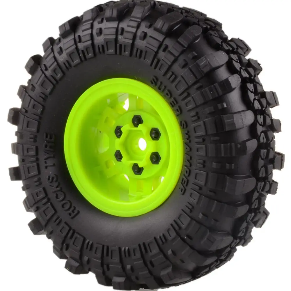 617 7035 шины Rock Crawler Beadlock и супер Swamper для 1:10 радиоуправляемого внедорожника Gmade D90