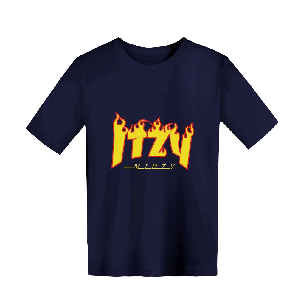 

ITZY Kids T-shirt K Pop Kawaii Boys and Girls T shirt Cotton Short Sleeve Children's Kawaii Tees3