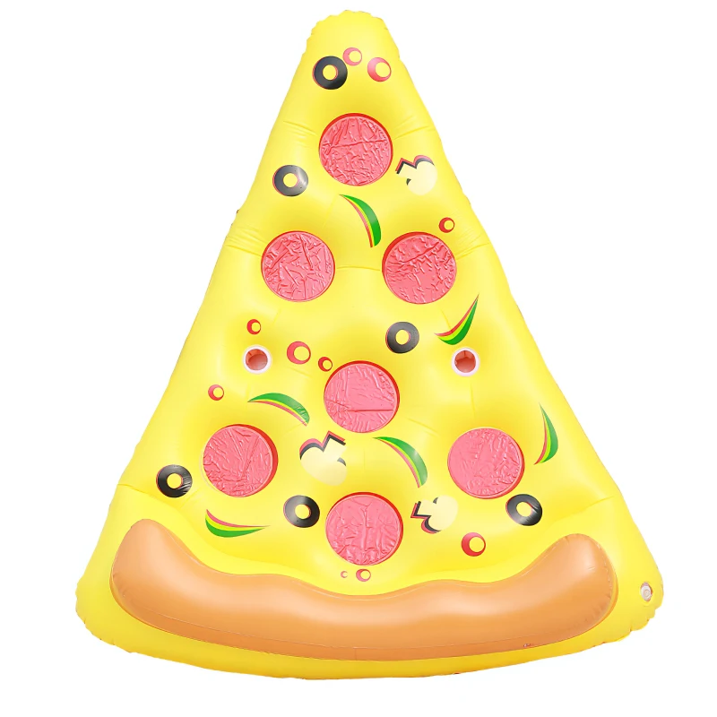 

HULK Outdoors Giant Inflatable Pizza Slice Pool Floats Bed Sea Mattress Swimming Party Childen Adults Water Toys on Sale