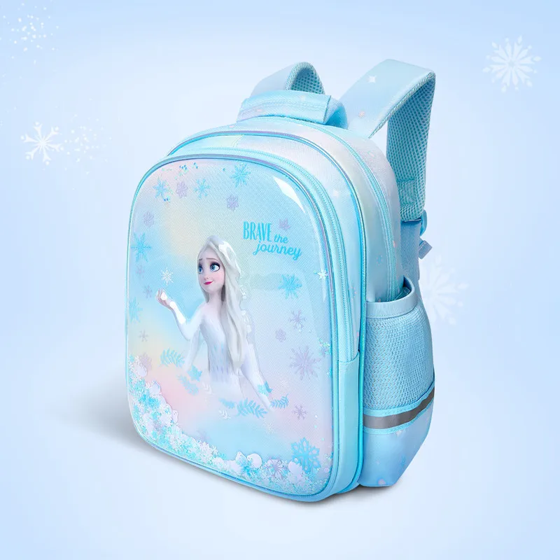 2022 Disney New Frozen II School Bags For Girls Elsa Anna Primary Student Shoulder Orthopedic Backpack Large Capacity Mochilas