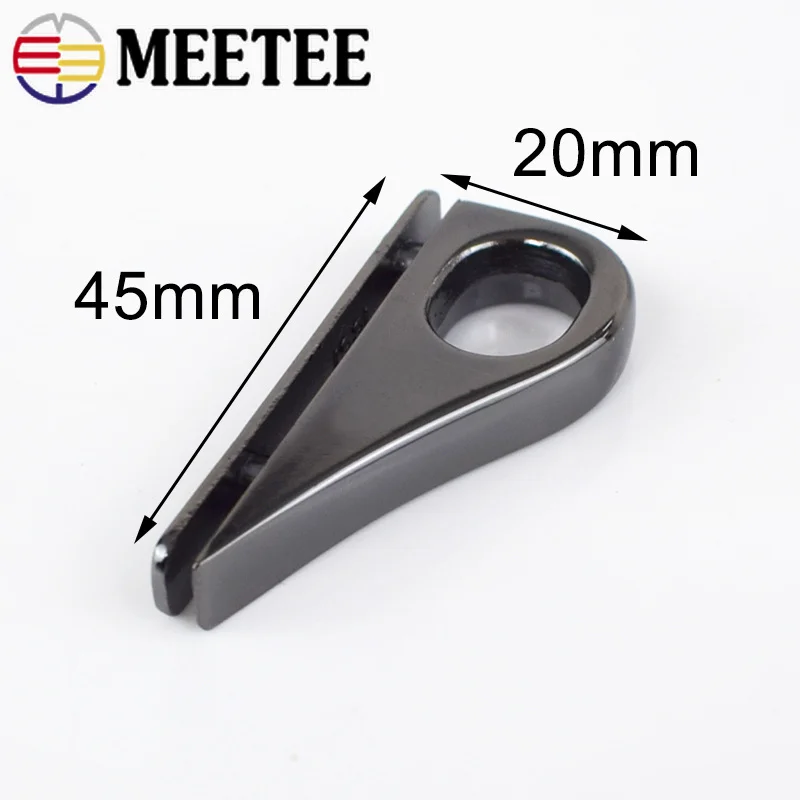 Meetee 4/10 шт. Сумка с боковой застежкой металлические пряжки сумки цепочкой крючок
