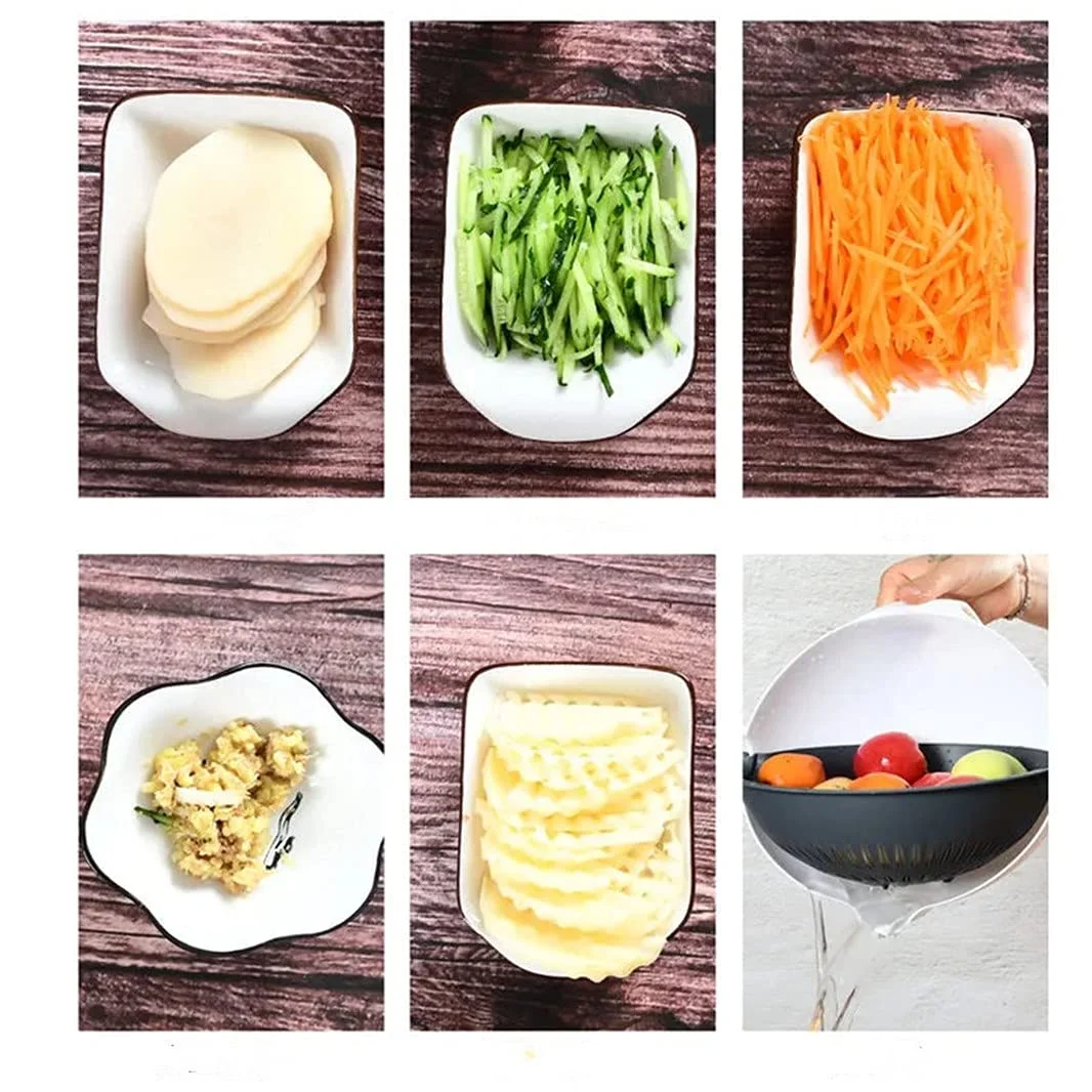 Многофункциональный инструмент для резки овощей бытовая ручная кухонная утварь