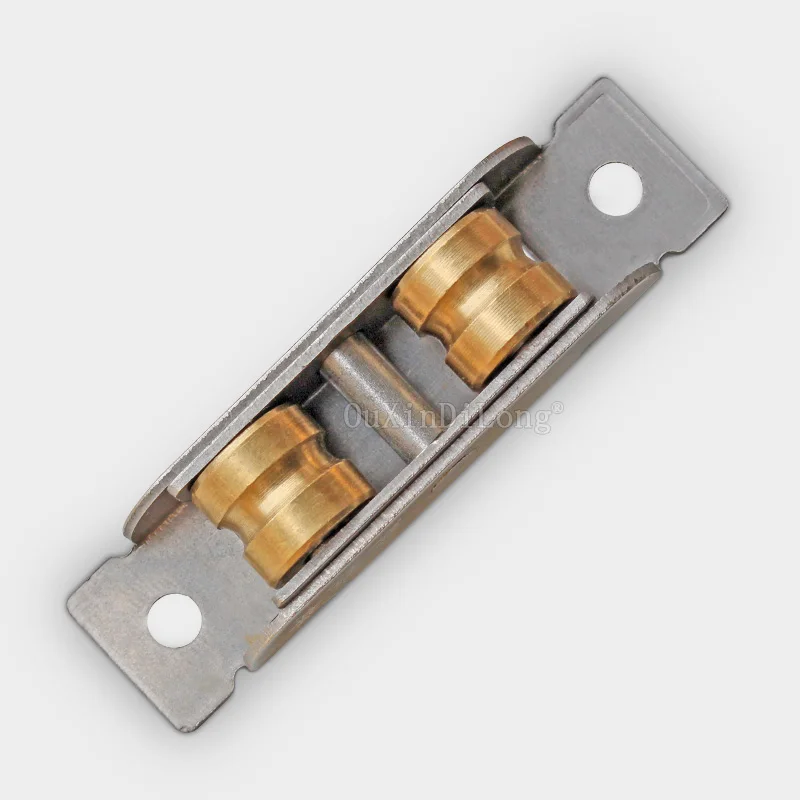 4PCS 88 Type Plastic Steel Door Window Silent Copper Groove Wheel Sliding Fittings Glass Rollers GF6 |