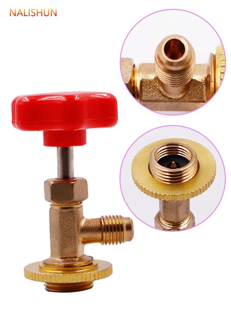 Открывалка для бутылок с открытым клапаном r134a инструменты кондиционирования