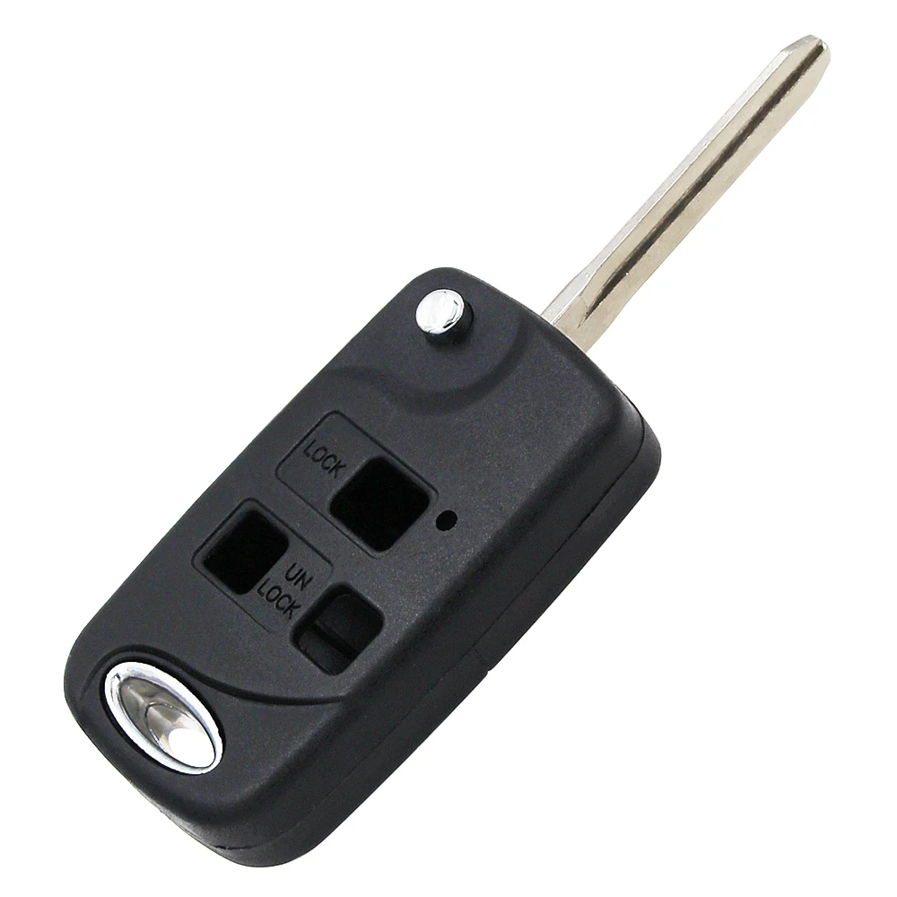 3 кнопки флип конверсионный чехол для ключей складной дистанционного ключа Toyota
