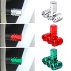 4 шт., колпачки на автомобильные шины, алюминиевый сплав