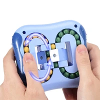 relieve stress rotating bean intelligence cube creative decompression educational learning mini puzzle brain toy