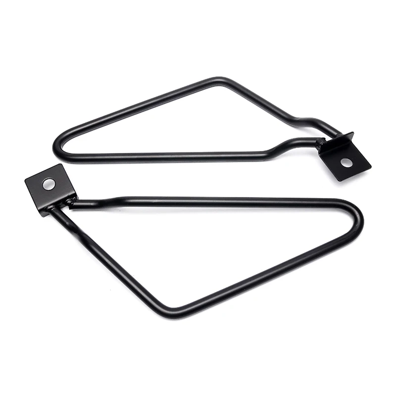 

Motorcycle Saddle Bag Support Bars Mount Bracket For Harley Sportster 883 Iron XL883N Dyna Fat Bob FXDF