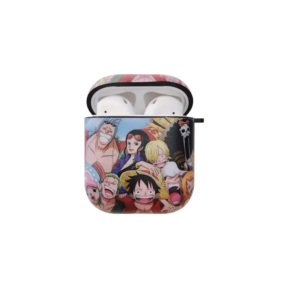 Для airpods pro Чехол с милым рисунком в Одна деталь Луффи Мягкая Обложка для Apple Airpods 1/2/3 крышка беспроводного Bluetooth(голубой зуб) наушника чехол