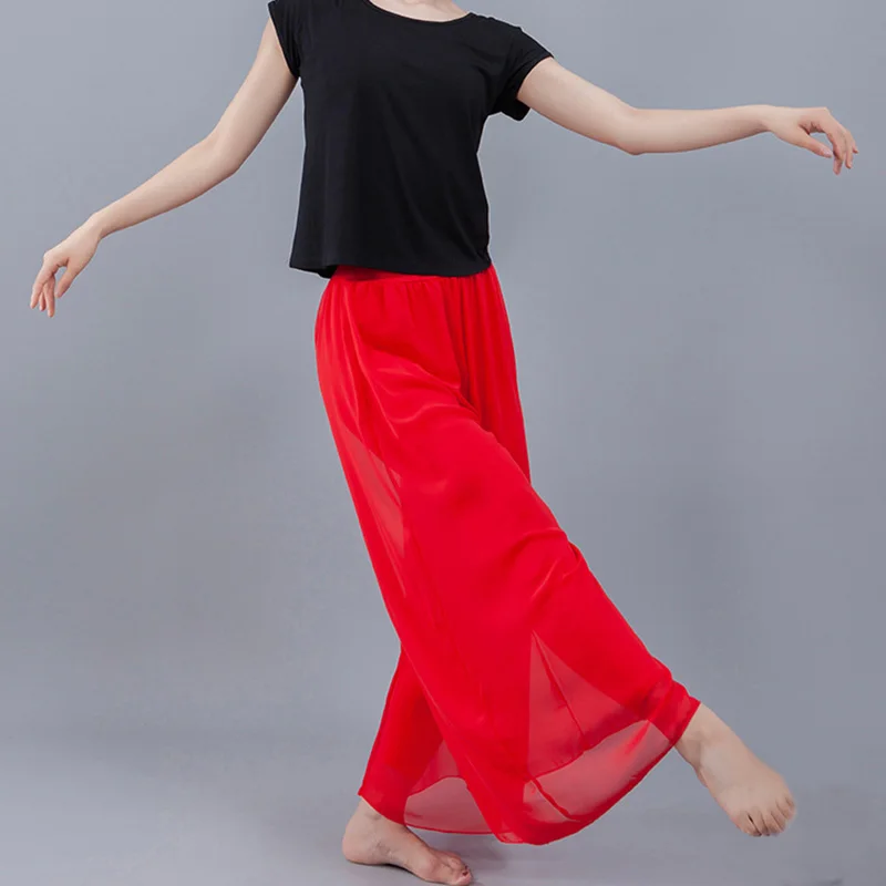 

Latin Dancing Pant Modal Training Trousers Dance Pants Tango Waltz Dancing Costumes Women Ballroom Competition Belly Dance Pants