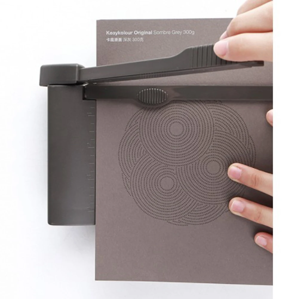 Портативный триммер для Бумаги A5 1 6 дюймов гильотина фотобумаги встроенная