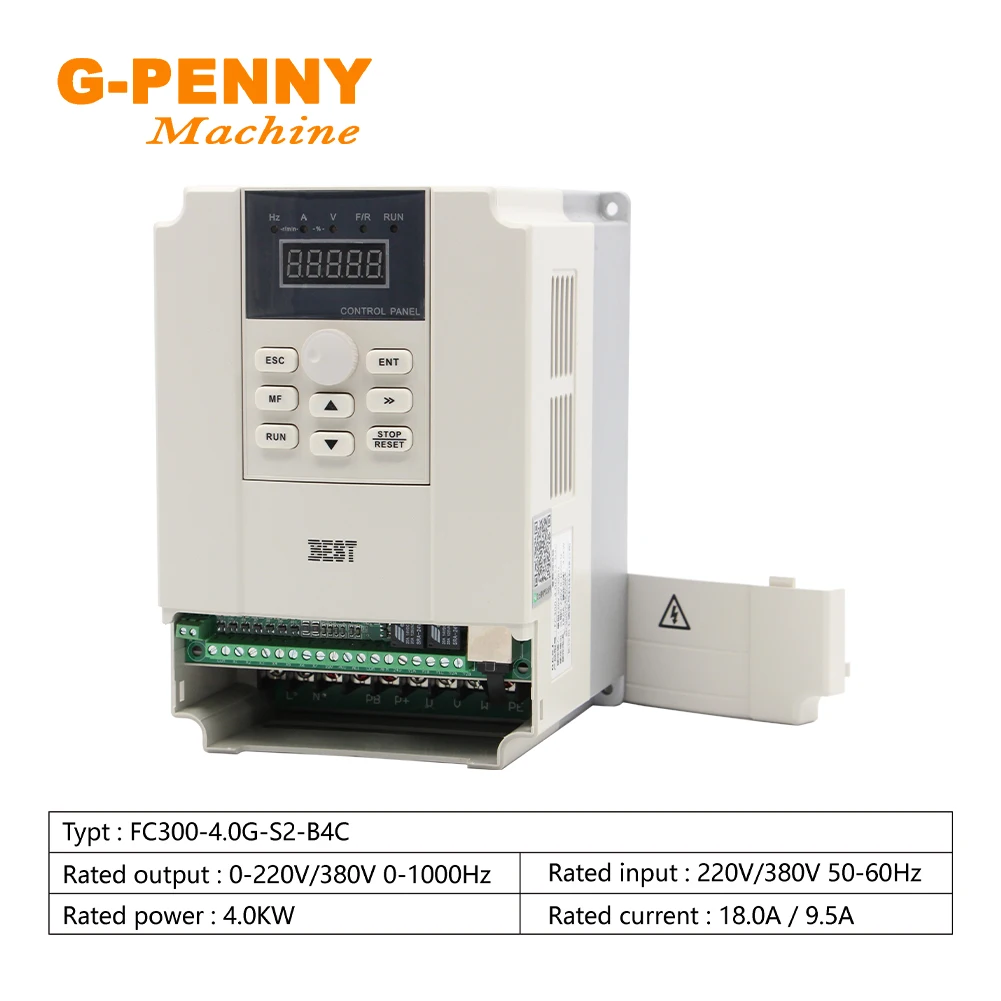 Лучший Инвертор VFD 220 кВт 380 В/1000 В частотно-регулируемый привод для управления