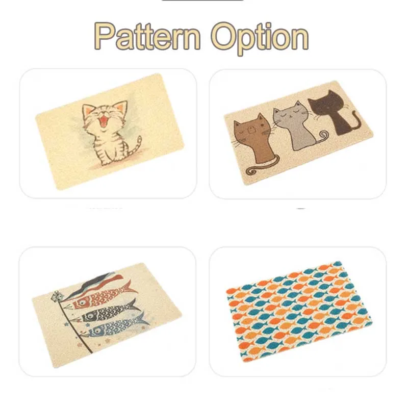 Коврик для кошачьего туалета коврик сбора наполнителя от домашнего животного