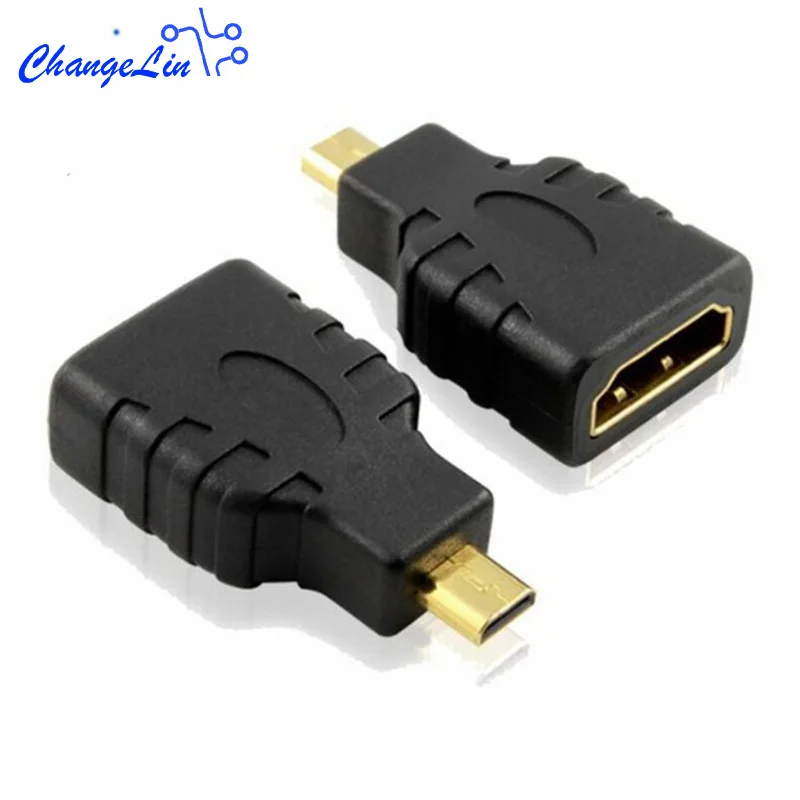 Универсальный микро HDMI в кабель конвертер 1 4 адаптер 3D Тип D штекер тип A женский