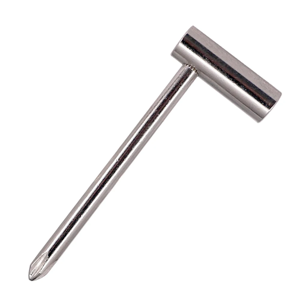 

7/8 / 6.35mm Guitar Rod Wrench Repair Tool For Electric Guitar Silver