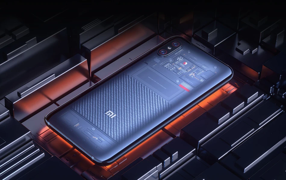 Global Version Xiaomi Mi 8 Pro 8GB 128GB Snapdragon 845 In-screen Fingerprint 20MP Front Camera NFC Transparent Mobile Phone