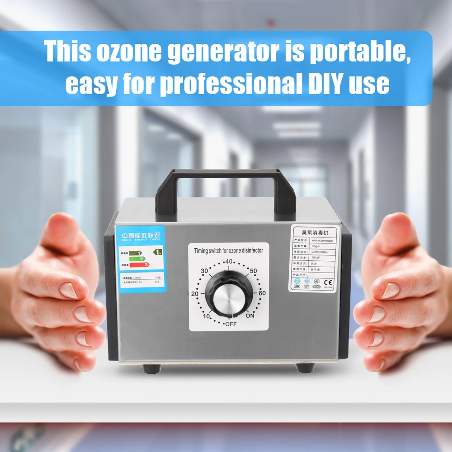 Бытовой генератор озона очиститель воздуха дезинфекционное оборудование