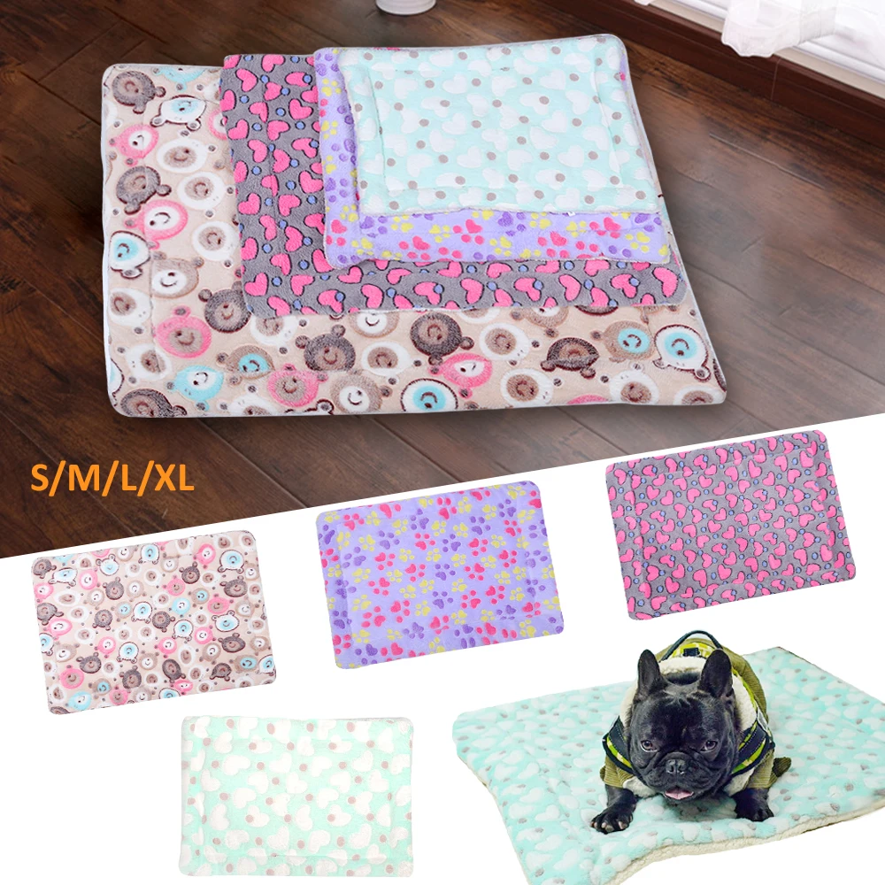 Домашние животные собаки кошки мягкое Флисовое одеяло на кровать коврик милый