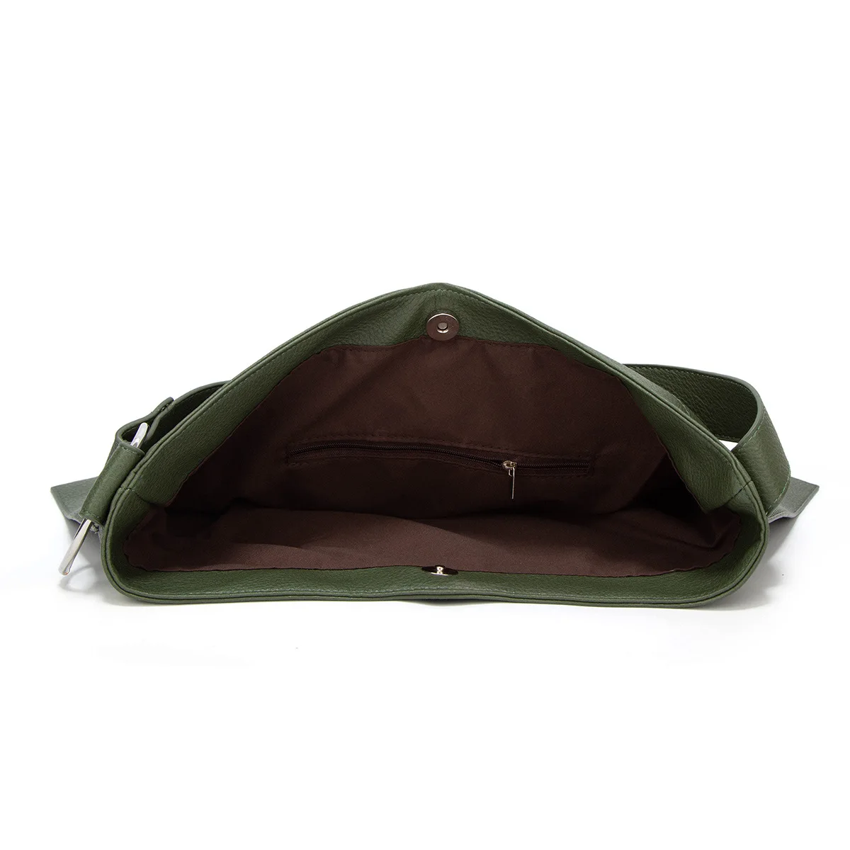 Сумка-тоут женская из экокожи модный роскошный однотонный мягкий саквояж на