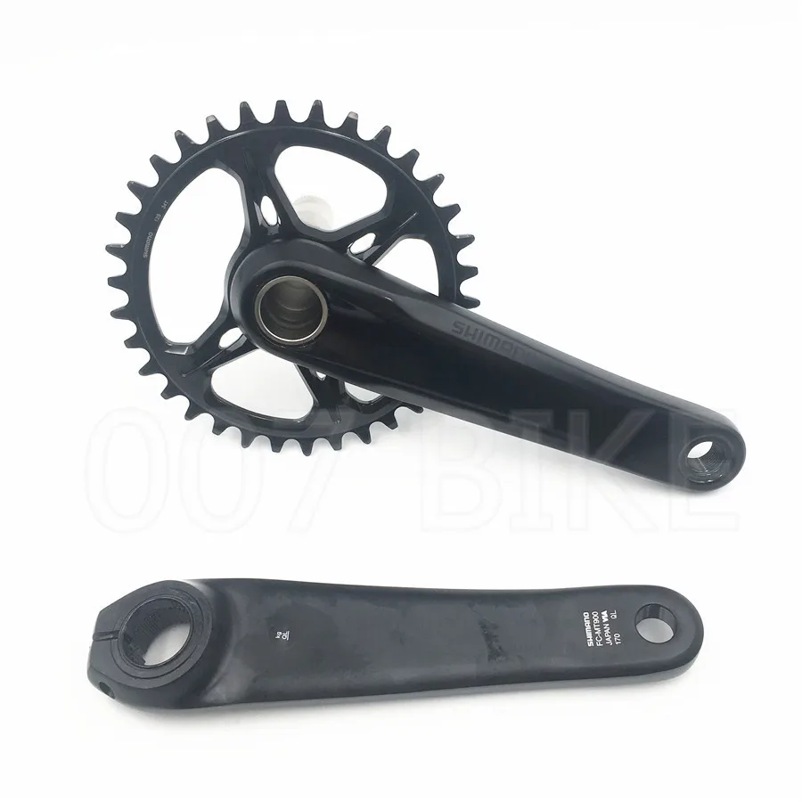 Xtr Pedaleira Deore Fc Mt900 Mt900-1 Hollowtech II Совместимость 1x 12-ступенчатая Mt900 32 T 34 T 170 мм 175 мм Fc M9100