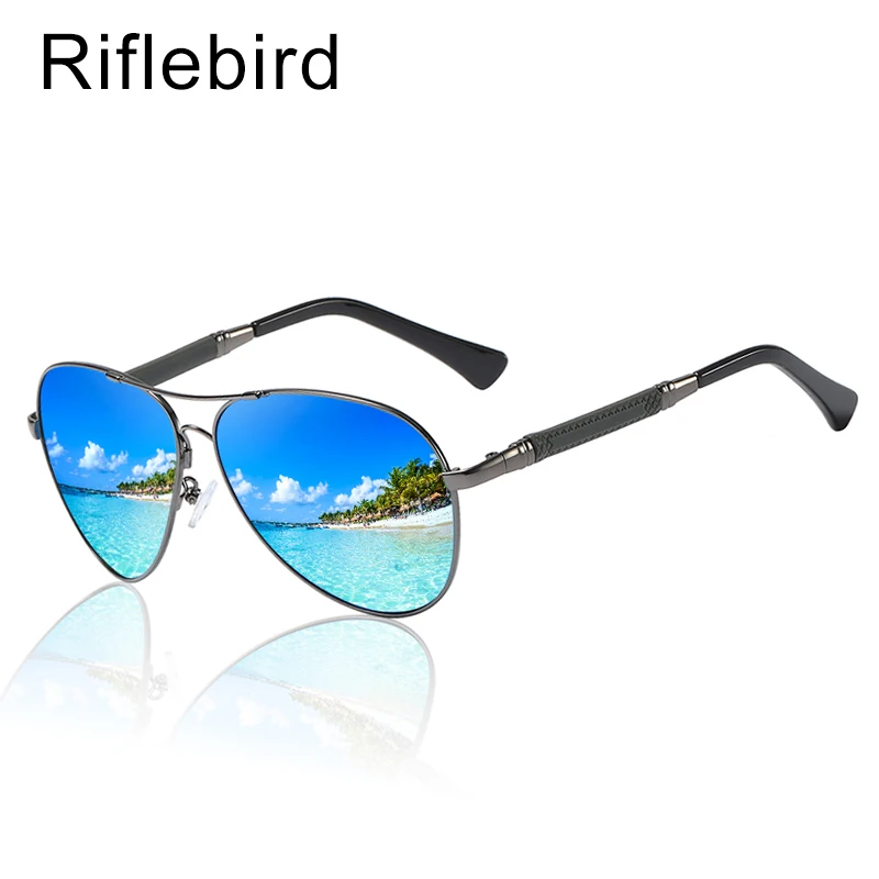 очки солнцезащитные мужские круглые тени панк поляризационные 2020 модные для