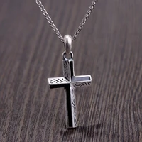 925 sterling silver cross pendants of jesus christ male women personalized simple christian jewelry