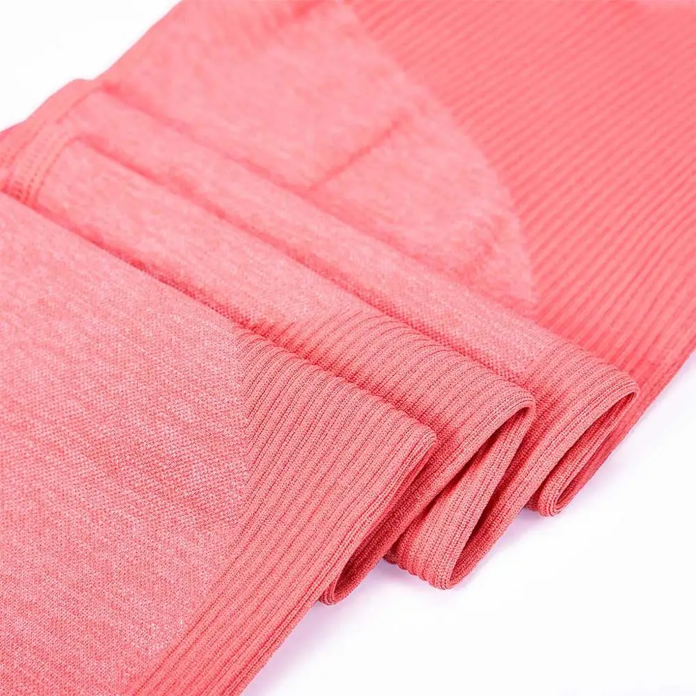 2019 спортивные бесшовные леггинсы с высокой талией женские штаны для фитнеса и