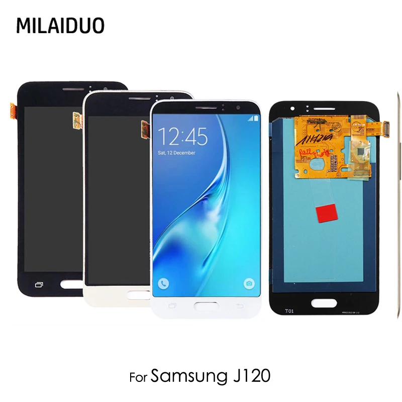 AMOLED/TFT ЖК дисплей для Samsung Galaxy J1 2016 J120 J120F J120M J120H J120G OLED сенсорный экран дигитайзер