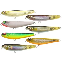 4pcs 71mm 7g outdoor tackle crankbaits minnow lures winter fishing pencil baits with steel ball fish hooks
