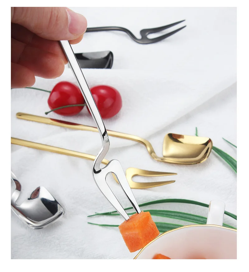 Кофейная ложка из нержавеющей стали креативная для льда с длинной ручкой чайная