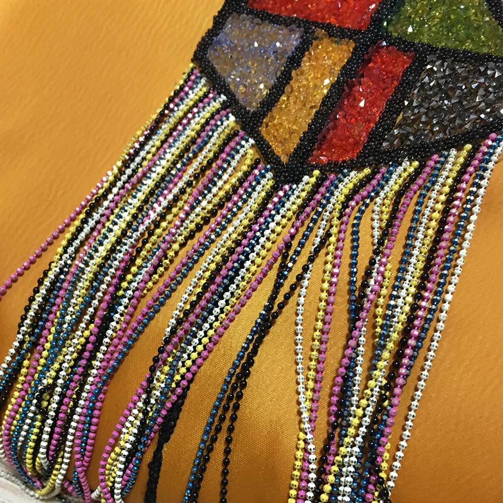 Siskakia модная мусульманская женская одежда этнический оранжевый хиджаб с