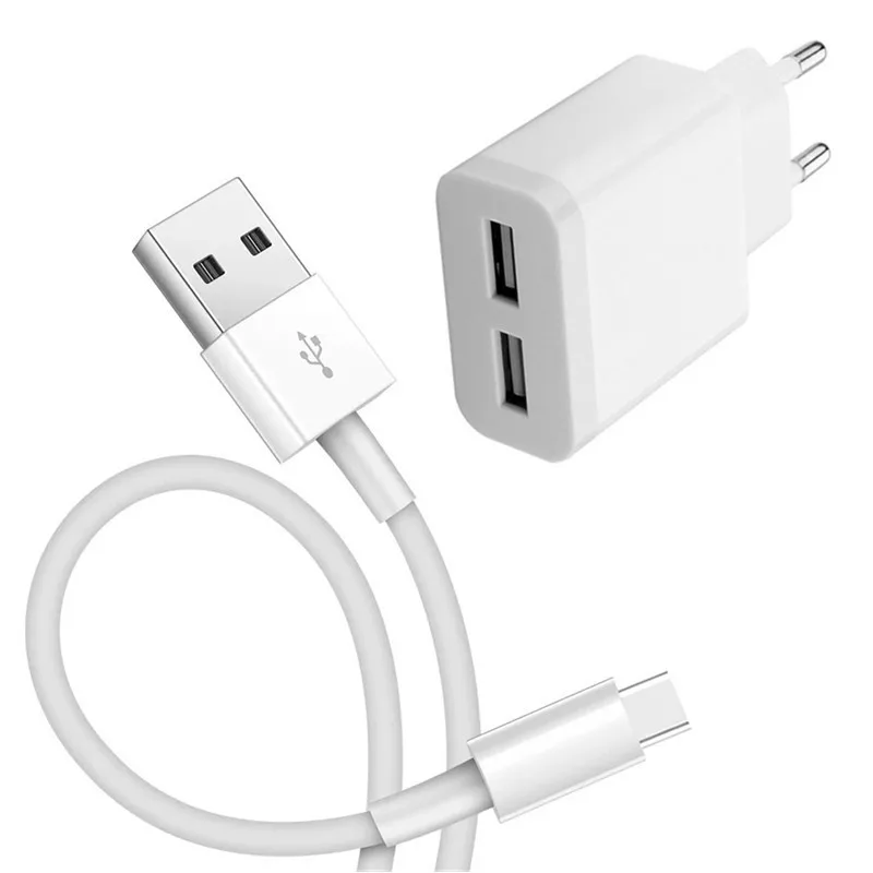 

Redmi 5 6A Note 7 8 9 Pro Phone Charger 5V 2A usb Plug adapter & Type C Micro Charge Cable For Xiaomi POCO X3 Mi A2 Note 10 lite