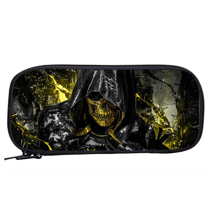 Кошелек для детей мальчиков ручка девочек сумка модная крутая с надписью Death