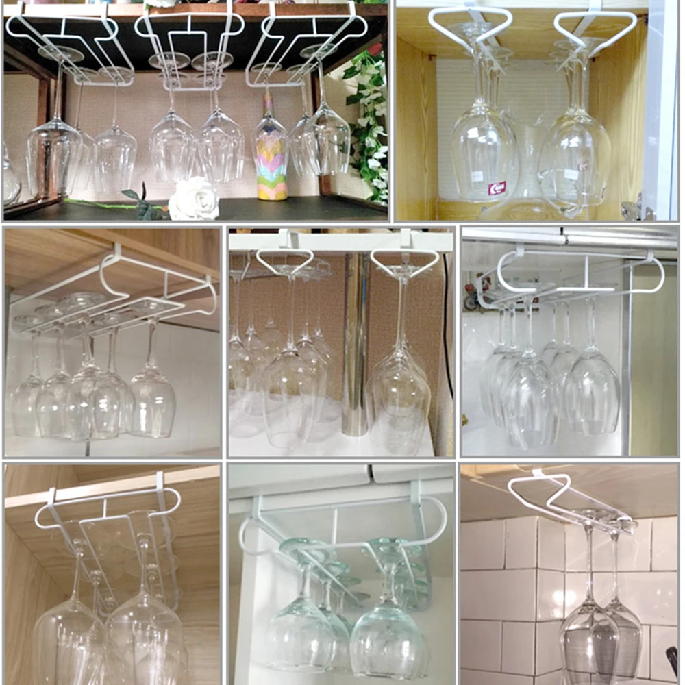 Креативная подставка для чашек из кованого железа подвесная стойка Винных