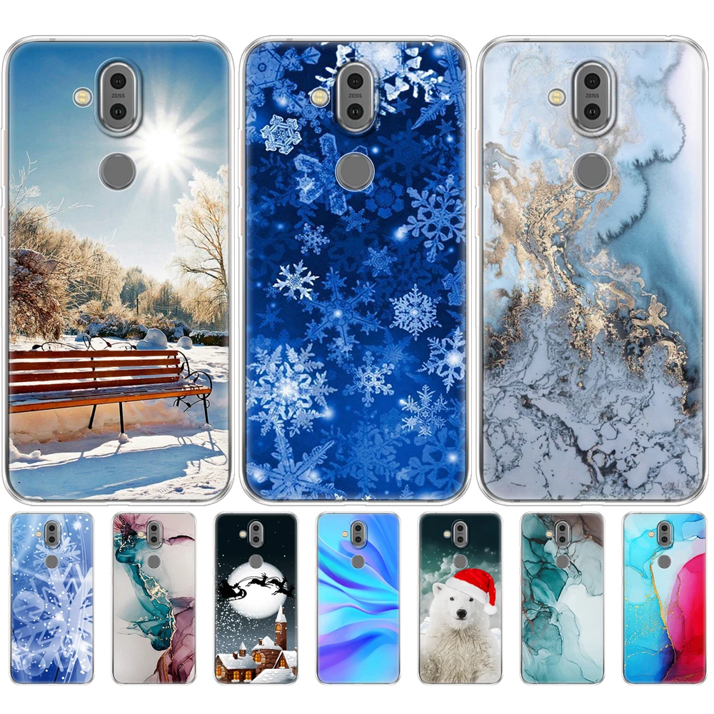 Силиконовый чехол-накладка для Nokia 8 1 plus 7 2018 1/X7 | Мобильные телефоны и аксессуары