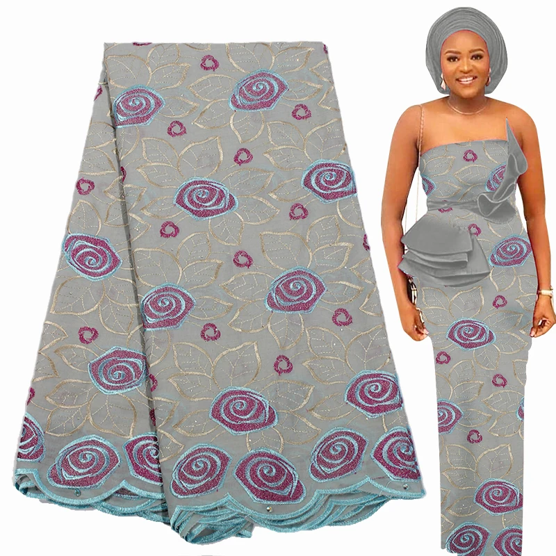 Ткань, новинка, искусственная ткань, высокое качество, нигерийская искусственная вышивка, африканская кружевная ткань 2,5 ярдов