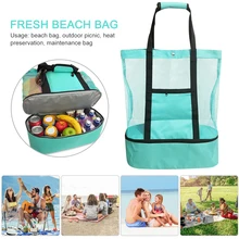 Cooler Bag Packing Organizer Multifunctional Backpack Portable Food Fresh Ice Bag Thermal Outdoor Camping Picnic