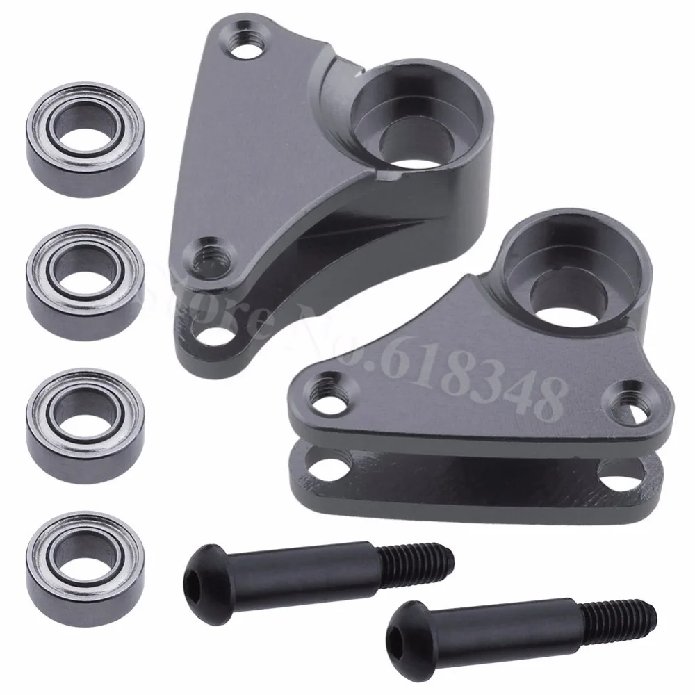 10 шт./лот Алюминий коромысла сзади и упорные шариковые подшипники 4x8x3 мм для Traxxas