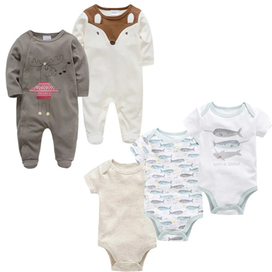 Весенне-летний комбинезон для новорожденных девочек маленьких мальчиков