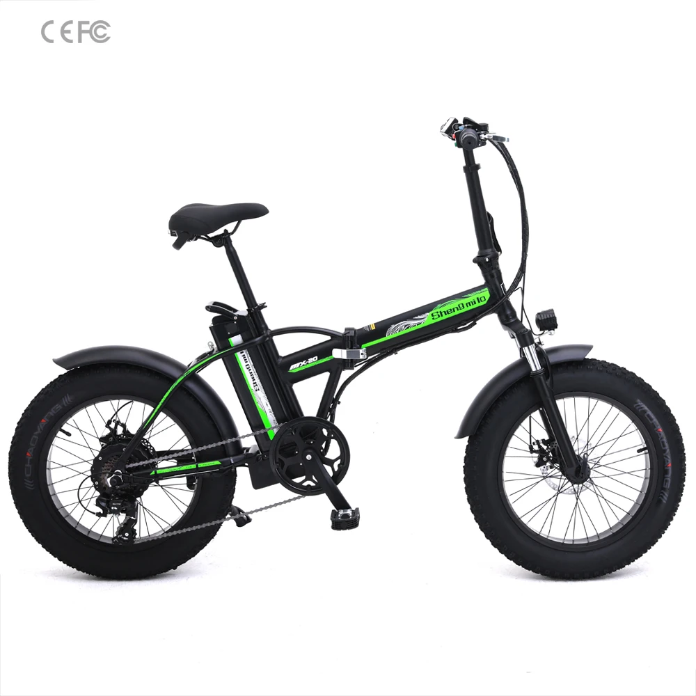 Электрический велосипед 20 дюймов Электрический Снежный велосипед e-bike 500 Вт высокоскоростной мотор e велосипед складной портативный Электрический велосипед
