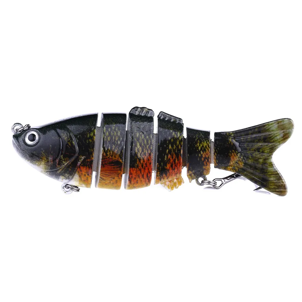 

Sinking Wobblers Fishing Lures 10cm 18g 6 Multi Jointed Swimbait Pesca Hard Artificial Bait Pike/Bass Fishing Lure Crankbait