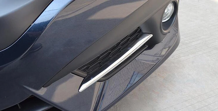 Передняя противотуманная фара бампер решетка радиатора хромированная накладка