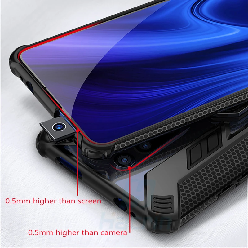 Защитный чехол для Xiao mi Red Note 8 Pro Чехол металлический магнитный держатель с