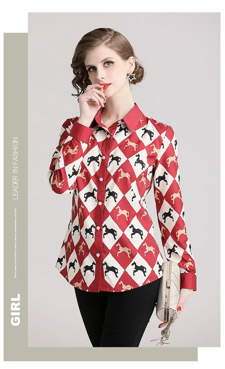 Женские рубашки с длинными рукавами новинка 2019 года стильные модные клетчатые